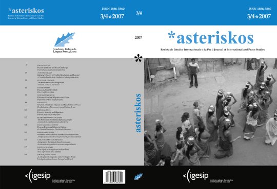 Capa dos números 3-4 de *asteriskos