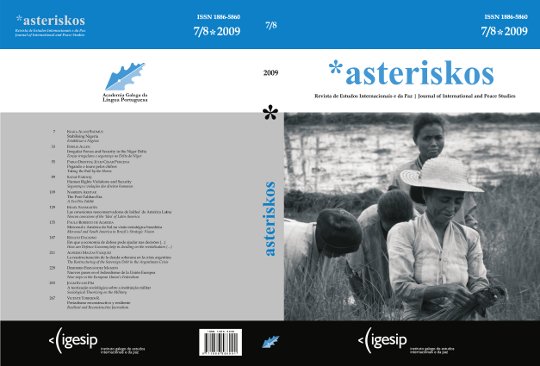 Capa dos números 7-8 de *asteriskos