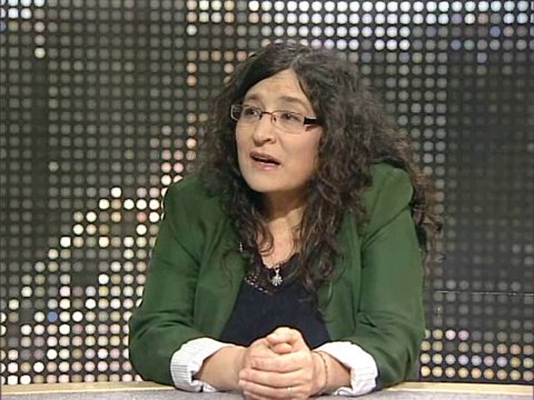 Concha Rousia entrevistada na TDM (Teledifusão de Macau)