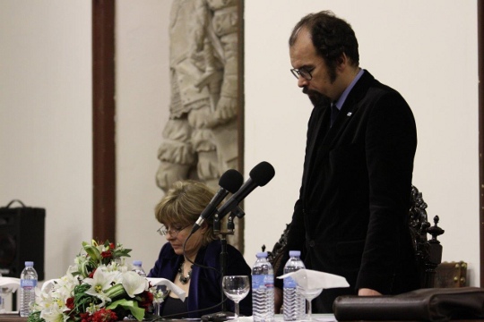 Renato Epifânio (MIL) e a Dra Maria Perpetua Rocha (PASC) no I Congresso da Cidadania Lusófona