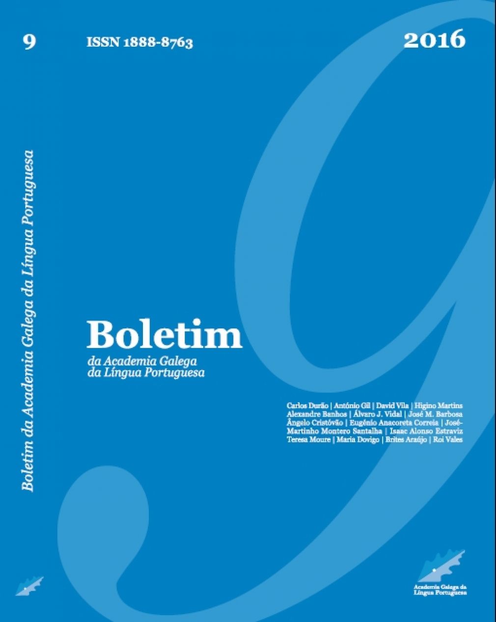 Boletim da AGLP nº 9 - 2016